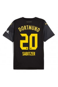 Fotbalové Dres Borussia Dortmund Marcel Sabitzer #20 Venkovní Oblečení 2024-25 Krátký Rukáv